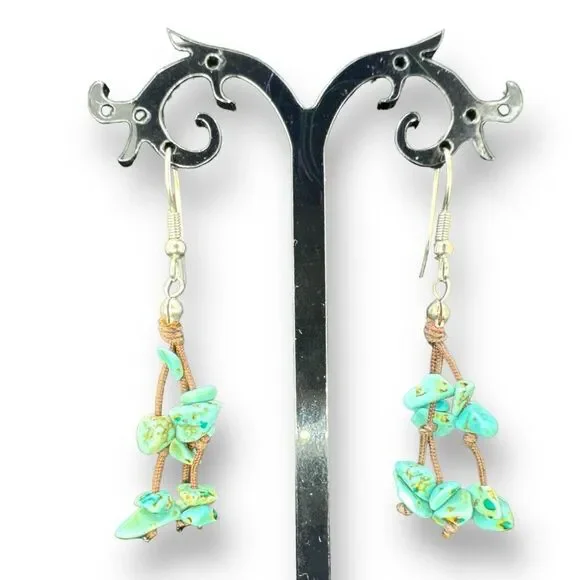 Premier Designs Howlite Jewelry Sets Necklace & Earrings - Picture 4 of 8